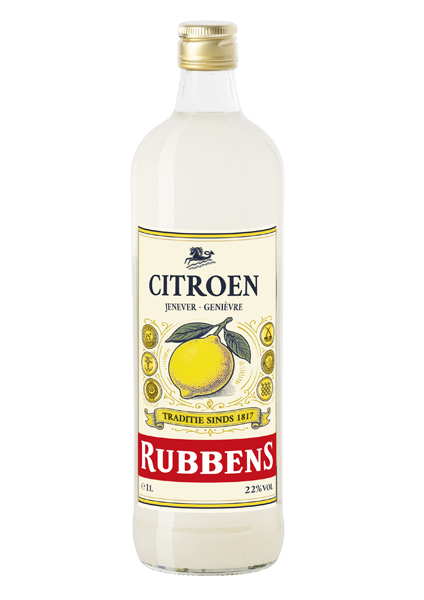 Citroen Jenever 22% – Fles 1L